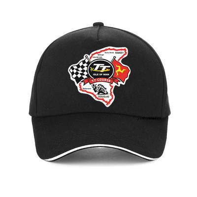 Isle of Man TT Races Czapka unisex Motocyklowa czapka z daszkiem The Ultimate Road Race Czapka z daszkiem Letnia modna czapka dla taty Regulowane czapki typu snapback
