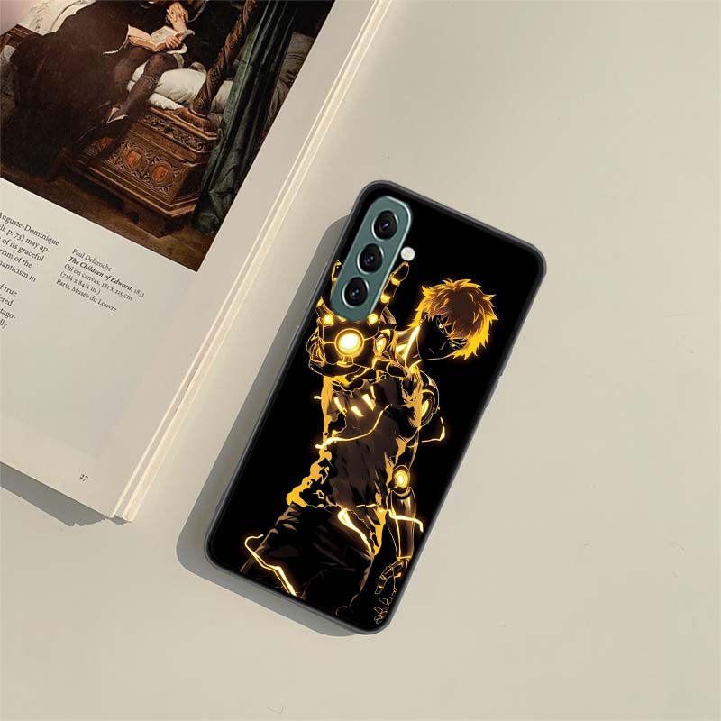 Punch Genos Phone Case for Samsung A54 A14 A24 A34 A17 A37 A57 A55 A35 A25 A15 A07 A05S A04S A12 A22 A32 A52S A72 Galaxy Note 20