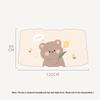 Cute Cartoon Bear & Rabbit Car Sunshade - Creative Summer Windshield Heat Insulation & UV Protection