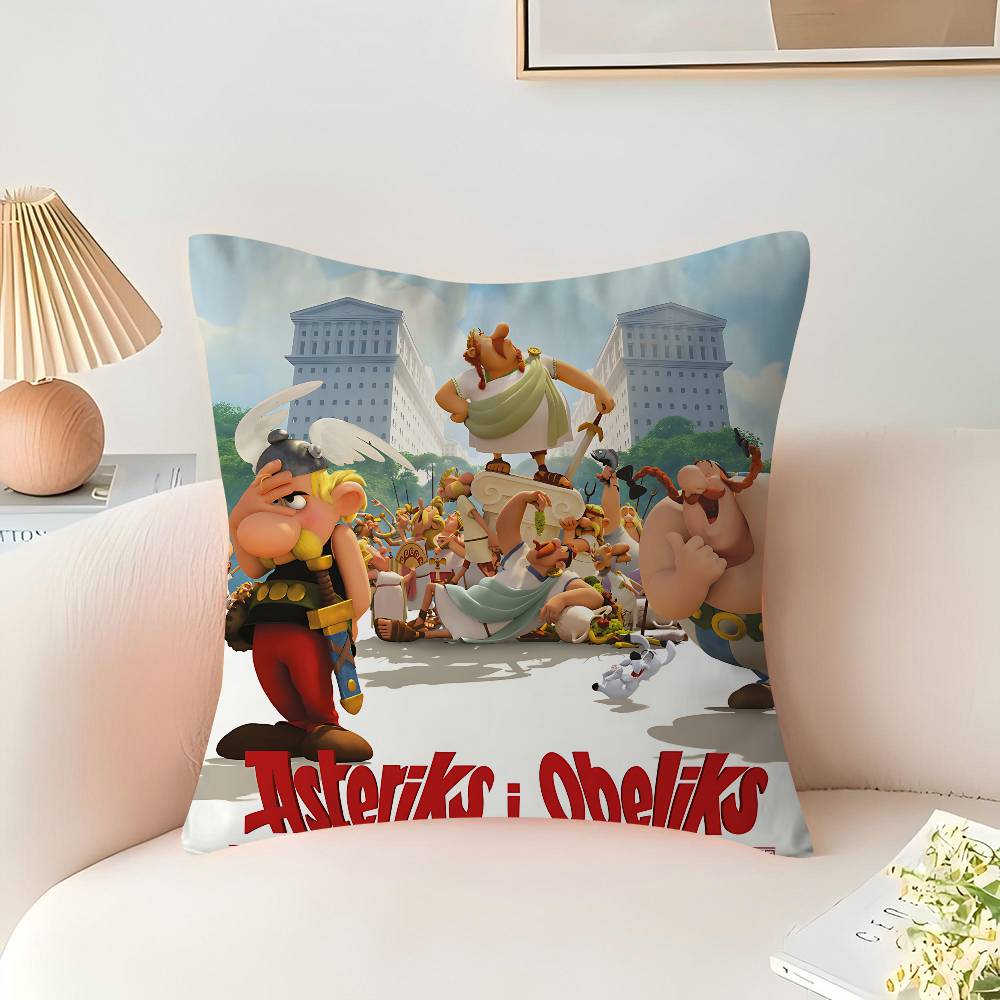 

A-Asterix Cushion Cover Car Throw Pillow Case For Sofa Car Christmas Gift 40x40cm 45x45cm 16x16Inch
