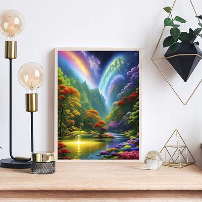 5D DIY Diamond Painting Fairyland Cross Stitch Kit Mosaic Diamond Embroidery Rose Full Round Square Drill Home Decoration