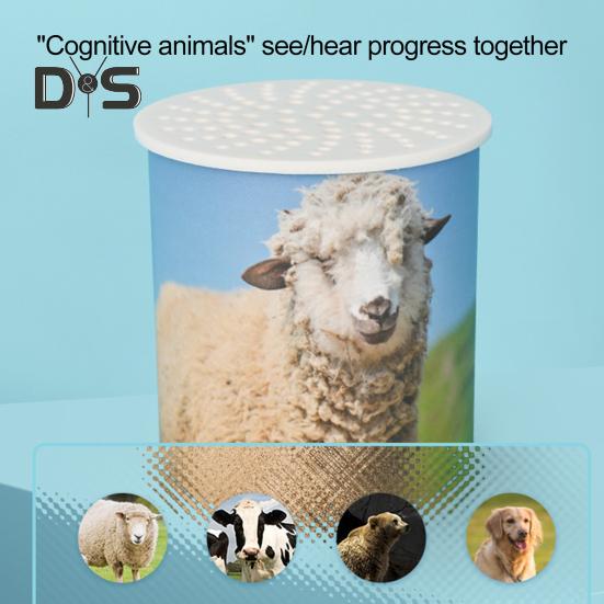 Sheep Sound Maker Toy Simulated Animal Noise Maker Can Inverted Goat Sounding Device Educational Prank Prop Toddlers Boys Girls Gift