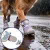 Comfortable Waterproof Dog Shoes Anti-Slip Soles Breathable Dog Boots Light Weight Paw Protectors Dogs Accessories