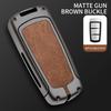 Leather Car Metal Key Case Cover For Vw Volkswagen Cc Passat Cc B6 B7 Protection Key Shell Skin Bag Only Case Accessories