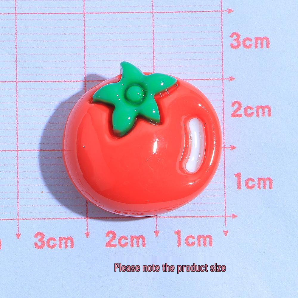 DIY Cartoon Fruit & Veggie Charms: Cream Glue Resin Accessories for Crocs