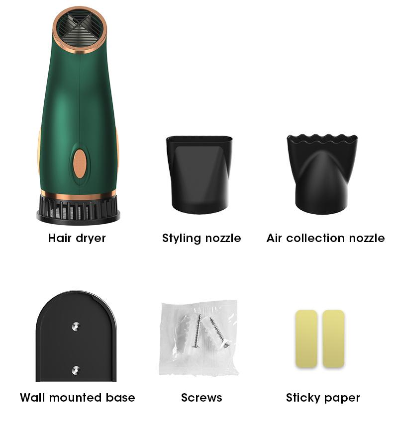 

Фен настенный настольный фен для женщин 220 В ЕС 1500 Вт отрицательный ионный горячий холодный ветер для парикмахерской домашнего использования EU