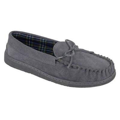 Mens Adie Suede Moccasin Slippers