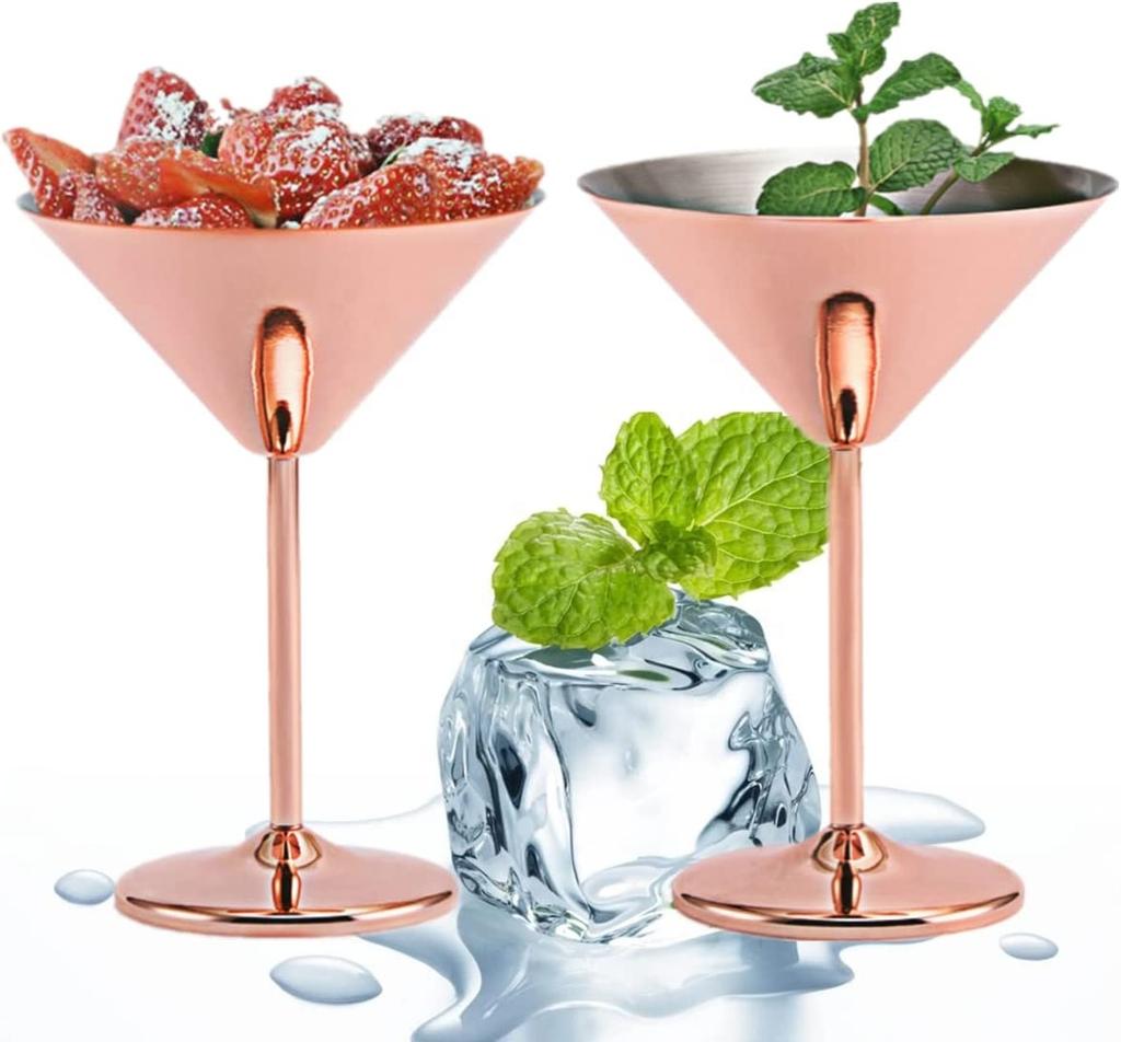Bar Drinkware Stainless Steel Martini Margarita Cocktail Beer Mugs with Lid Contemporary Style Back to School