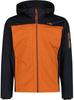 Куртка CMP Light Softshell Jacket with Detachable Hood (39A5027) Softshelljacket Zip Hood (39a5027-04ct) ruggine-antracite