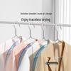LYNN Thickened Non-slip Dip-Coated Clothes Hangers