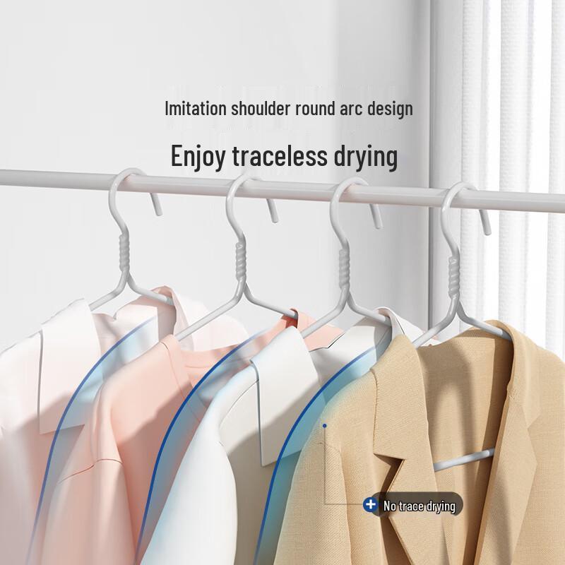 LYNN Thickened Non-slip Dip-Coated Clothes Hangers