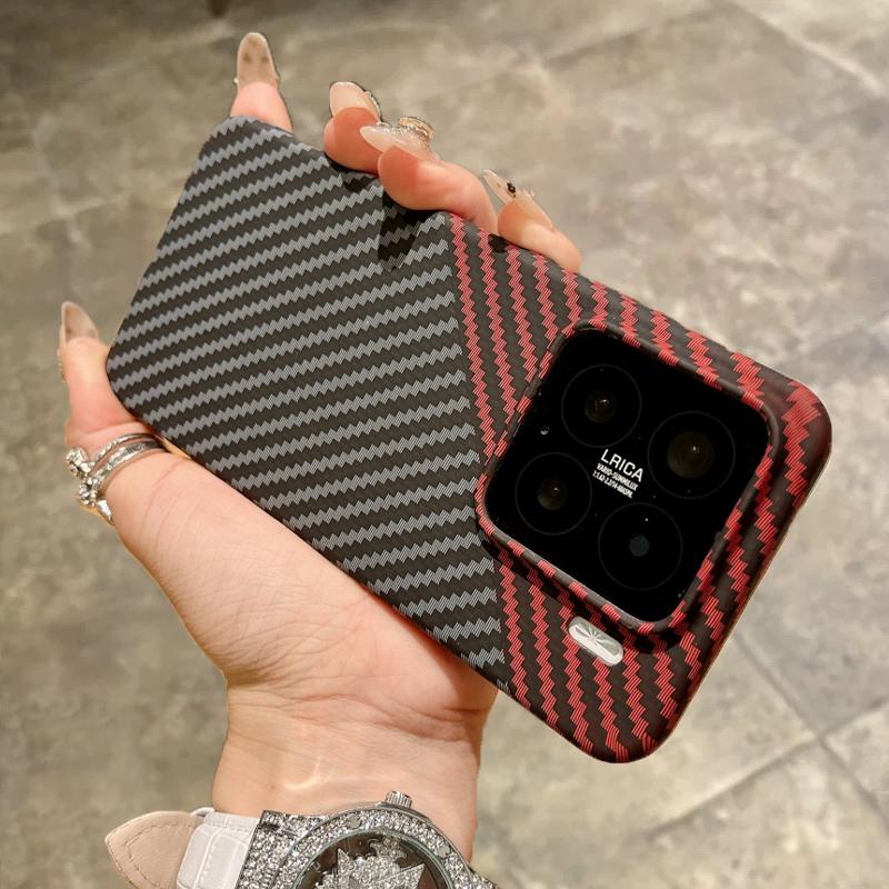 

Узор из углеродного волокна для чехла Magsafe для Xiaomi 15 14 13 Pro Ultra Матовый Магнитная Беспроводная зарядка Ударопрочный Ультратонкий Чехол For Xiaomi 15