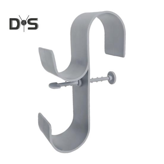 

Боковой крюк для бассейна Регулируемый скиммер для листьев у бассейна Держатель щеток Прочный пластиковый надземный вешалка для столба для бассейна Инструменты Аксессуары для бассейна серый