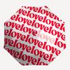 1pc Love Automatic Folding Umbrella - 8-Rib Automatic Open/Close, Large Canopy Birthday Festival Gift Yy251217101