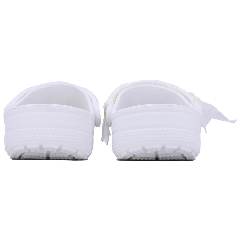 Crocs Classic clog SDS EVA cute and playful simple fashion comfortable casual classic hole shoes for men and women white