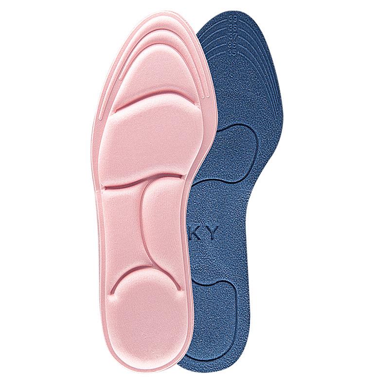Women's High Heel Insoles: Sweat-Absorbent, Breathable, Shock-Absorbing, Soft Massage Cushion