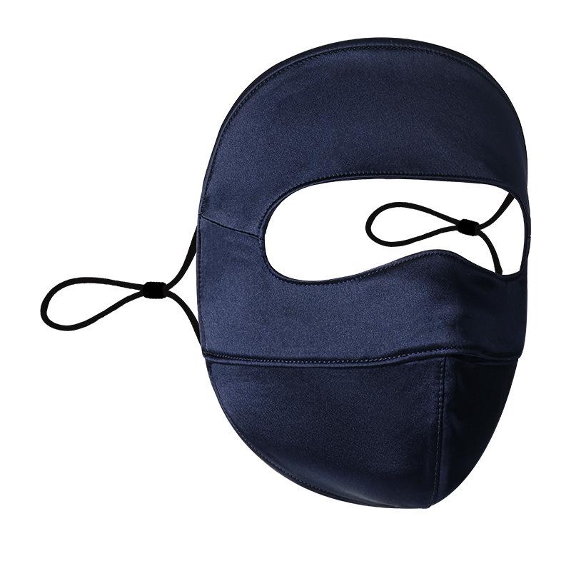 Atmungsaktive Damen-Maulbeerseidenmaske: Kälteschutz, Warm, Sonnenschutz, Leicht, Augenschutz