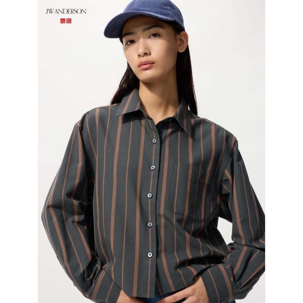 Uniqlo Japan Oxford Shirt Stripe