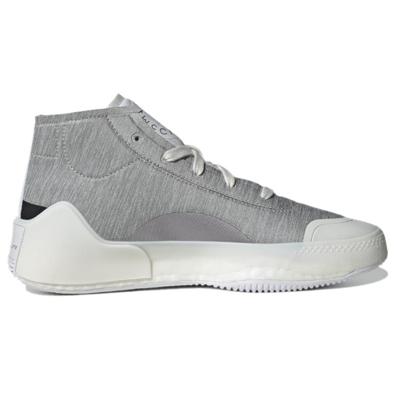 Adidas Treino Mid Heather X Stella McCartney 'Dark Gray White' Women's Sneakers GY0460