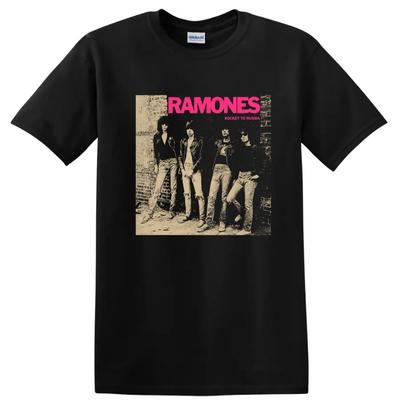 Ramones Punk Rock Band T Shirt Music Graphic Vintage Concert Fan Retro Style Tee