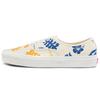 Authentic 44 Dx Floral Print Low Top Skate Shoes Unisex Sneakers White Multicolor VN0A5KX4AWD