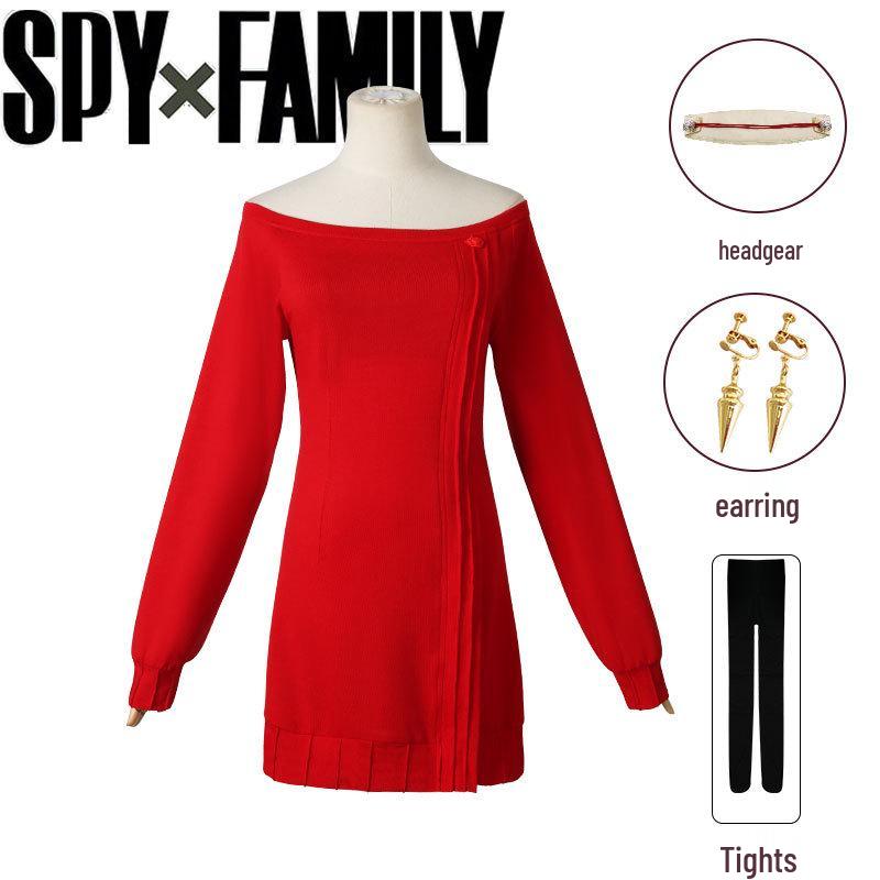 Anya & Yor Spy x Family Eden Academy Halloween Cosplay Costume
