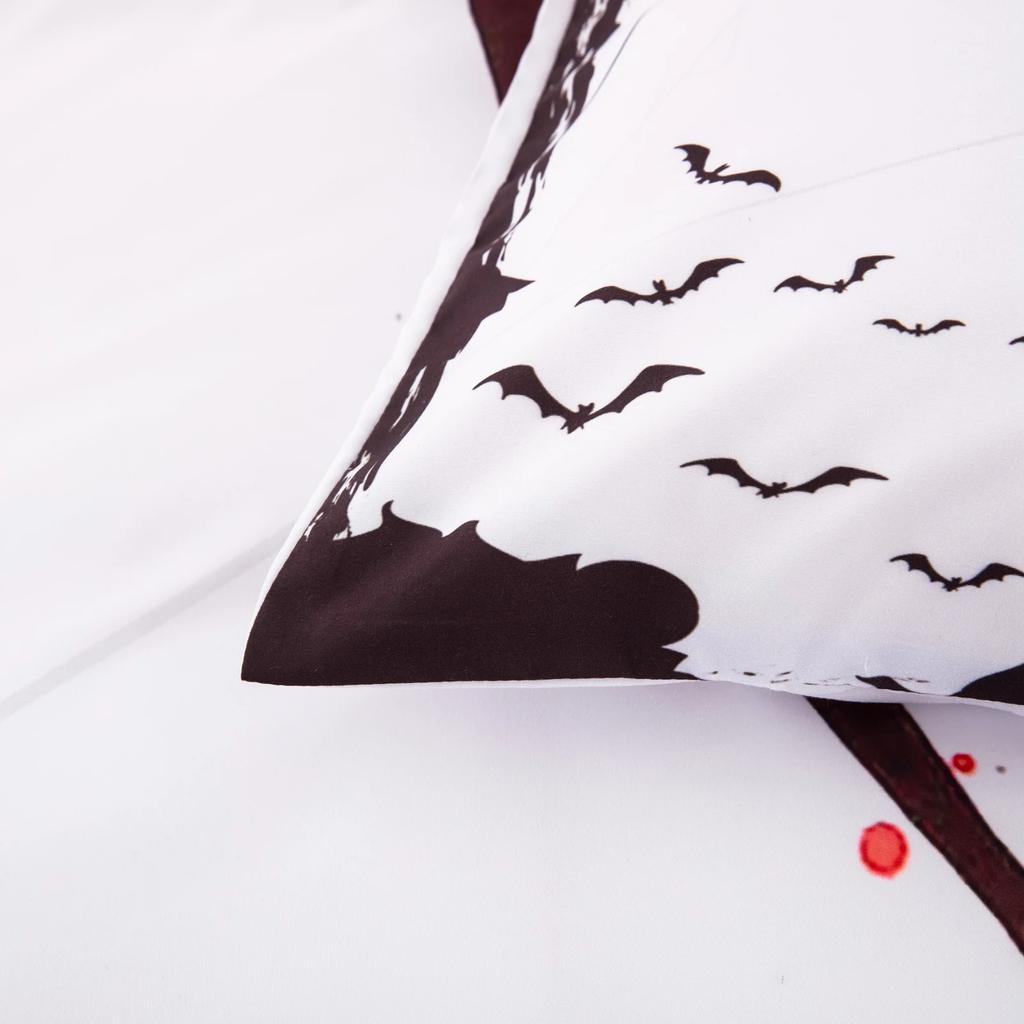Cobweb Bedding Set For White Black Duvet Cover Sets Spider Venom Western Thick Quilt Cover Bedroom Set Bedclothes Microfiber