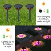 Solar Lights Outdoor Waterproof LED Solar Garden Projection Lights Garden Courtyard Lamp Landscape Path Yard Patio Decor