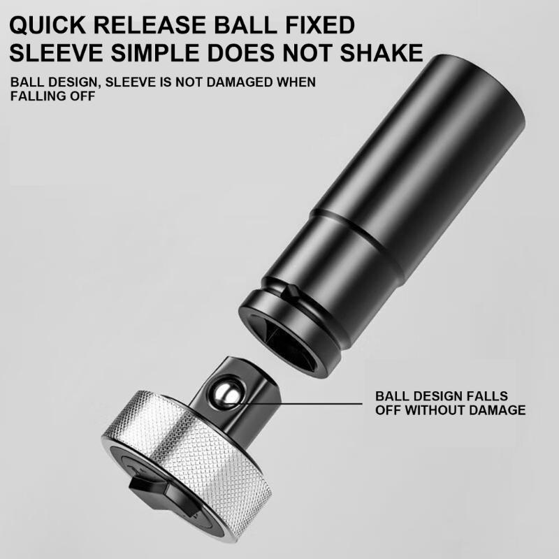 3Pcs Ratchet Set 1/4inch 3/8inch 1/2inch Drives Quick Releases Reversible Socket Wrench Tool Ratchet Handle Wrench