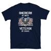 American by Birth Veteran by Choice Distressed Short-Sleeve Unisex T-Shirt