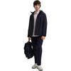 FILA Heritage Jackets Men's Legend Blue NV Hooded Fleece lined Other F11M548701F-NV