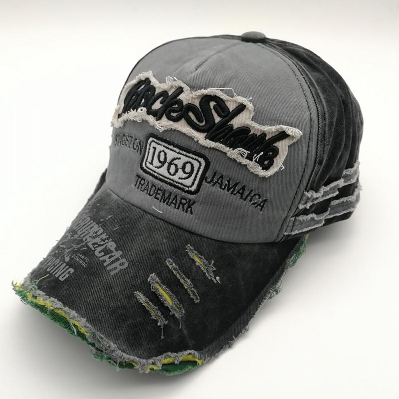 Fashion Letter Embroidered Baseball Cap With Wide Brim For Outdoor Casual Wear