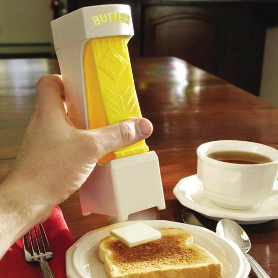 Butter Cutter Slicer One-Click Stick Butter Dispenser And Storage Case Cheese Splitter for Bread Cakes Breakfast