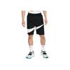 Nike Colorblock Large Logo Print Elastic Waist Casual Shorts Men Bottoms Black DQ1169-010