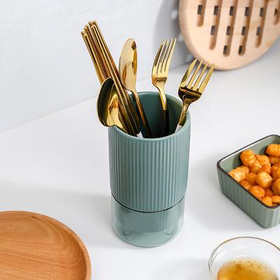 Glass Cutlery Storage Holder, Plastic Drainer, Drain Containers, Drying Rack, Tableware, Knife, Spoon, Fork, Chopstick