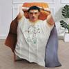 Hot Kpop H-Hyunjin Singer Blanket Blanket for Couch Sofa Travel Home Picni Flannel Blanket birthday gift Warm Comfortable