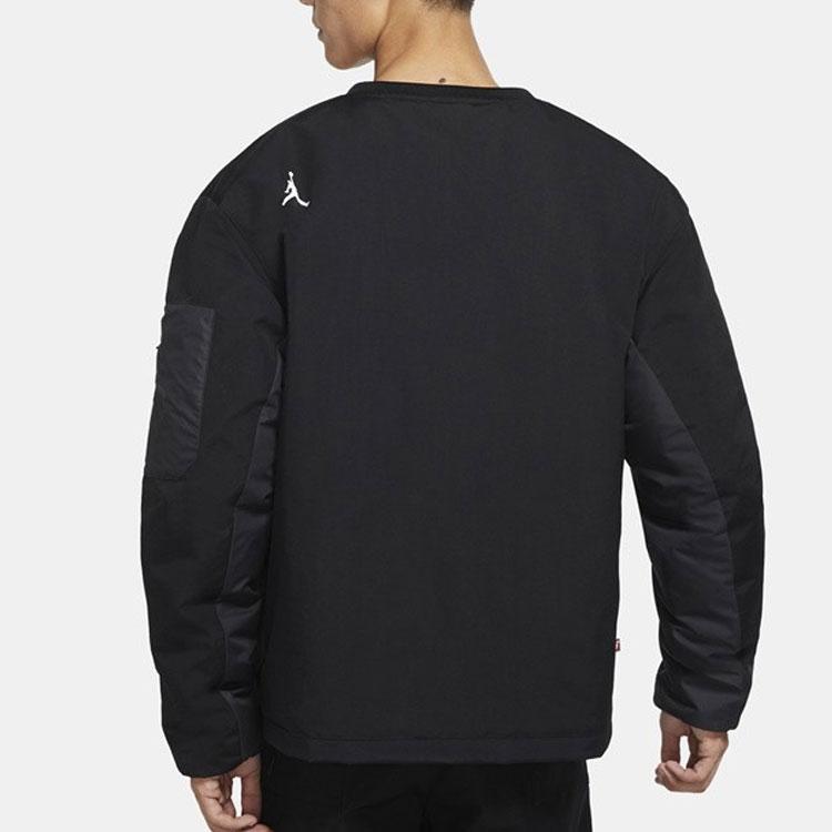 Jordan 23 Engineered Patchwork Rundhals-Pullover Unisex Oberbekleidung Schwarz DC9657-010