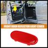 Front Door Panel Reflector Light Cover for Dodge for Ram 1500 2002-2008 5179299AA Red Durable Material