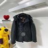 Scissors Li Qin Down Jacket Moose Knuckles Men's and Women's Hooded Down Jacket Warm Jacket