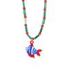 Multifuntional Fish Necklace Adjustable Chain Necklace Elegant Pendant Necklace Alloy Texture Suitable for Everyday