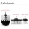 3Pcs/Set Electric Bathroom Floor Carpet Power Scrubber Cleaning For Carpet Glass Car Tires  Tile Bathroom and Kitchen 2/3.5/4''