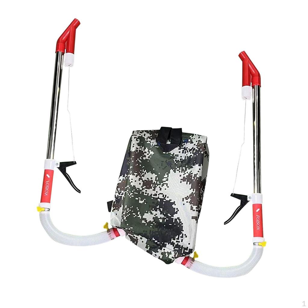 Adjustable Shoulder Strap Manure Spreader for Garden Use
