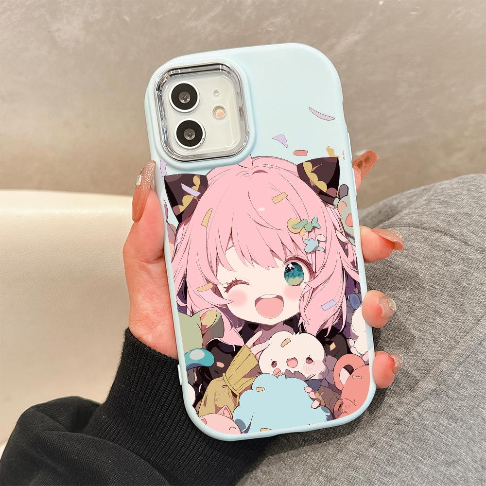 Pro OPPO A16 A38 A57 A58 A74 A78 A98 Reno8T Reno13F Realme C25S C53 C65 Kreslená černá kočka stříbrný okraj měkký tekutý silikonový ochranný kryt