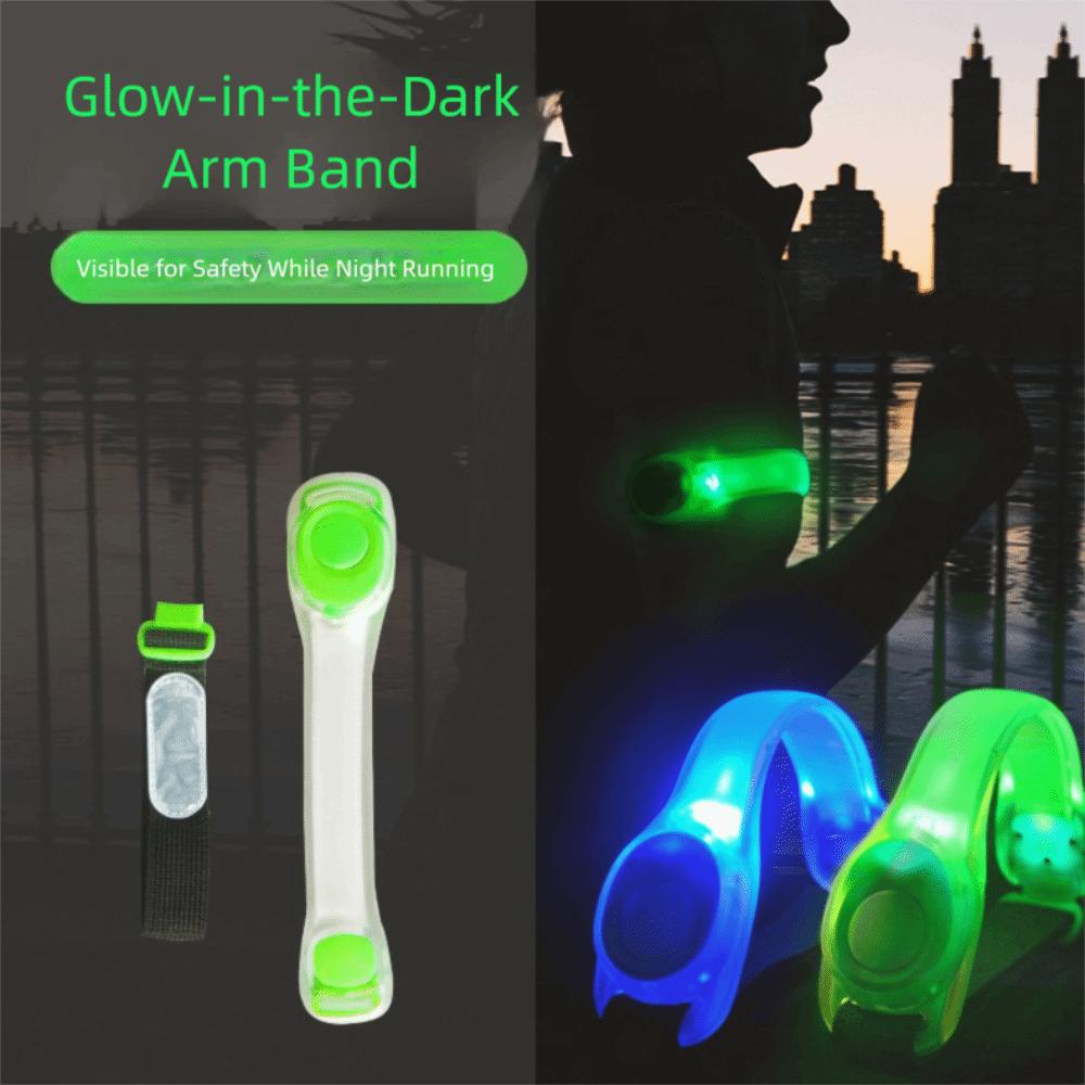 Wearable Running Arm Belt Adjustable Luminous Bracelet  Night Running Equipment