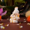 Pagri Ganesh Ji Murti Decorative Showpiece for Home Decor| Ganesh Idol for Car Dashboard Home Temple Office Desk Pooja Room