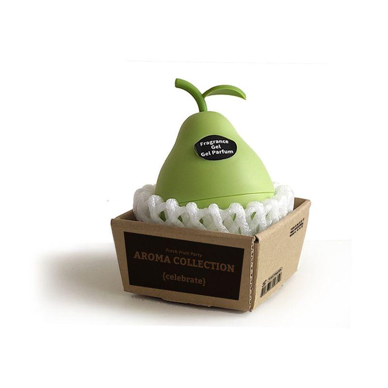 Simulated British Pear Scented Ornament, European-Style Fruit-Scented Solid Deodorant, Odor Removal Fragrance English Pear (Green) 120g
