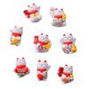 3D Resin Lucky Cat Magnet - Creative Ornament for Fridge, Office, Home, Shop, or Travel