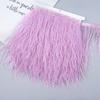 Diy Handmade Accessories Colorful Ostrich Feather Cloth Edge Decorative Accessories Clothing Accessories Wedding Skirt