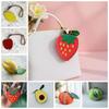 Strawberry Fruit Shape Coin Purse Cute Mini Storage Pouch Change Bag Earphone Bag  Women