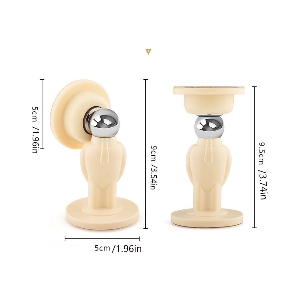 Mute Strong Magnetic Door Suction Anti-collision Windproof Door Stopper Safety Ground Suction Door Stop Bedroom